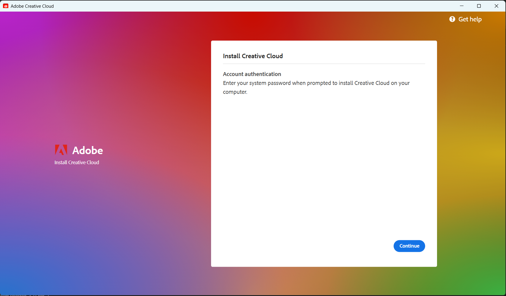 Download Creative Cloud