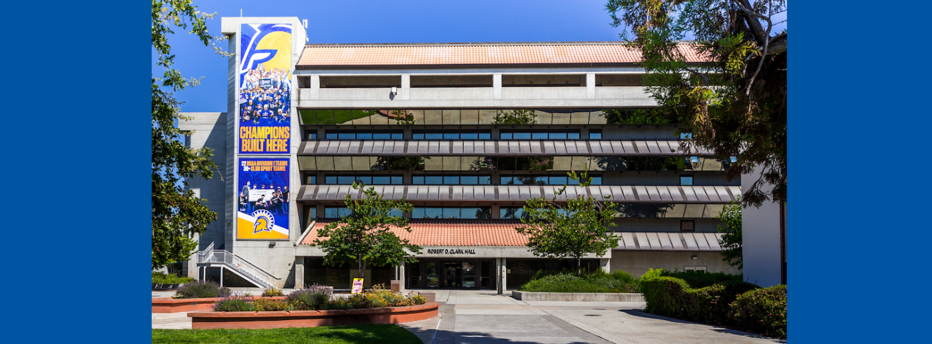 Clark Hall at SJSU.