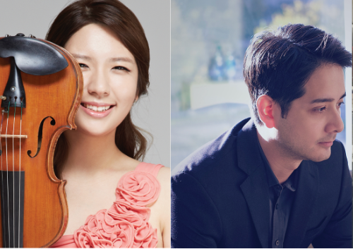 Yeonglee Kim (violin) and Akira Kaku (piano)
