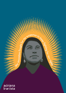 Department artwork by Adriana Arriaga