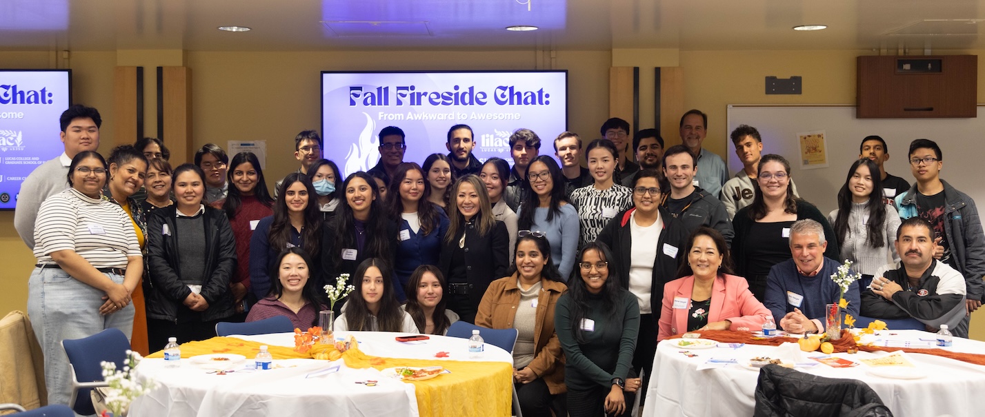 November 2025 fireside chat group photo