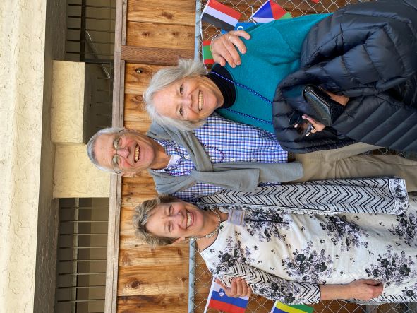 Diane and Jim Bordoni with Leann Cherkasky Makhni