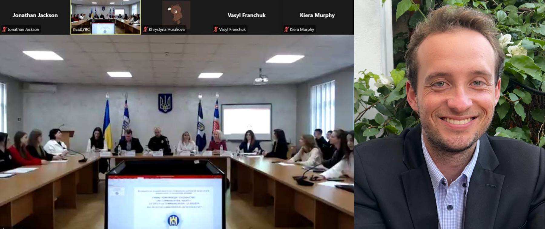 Everett and International Policing Conference in Ukraine