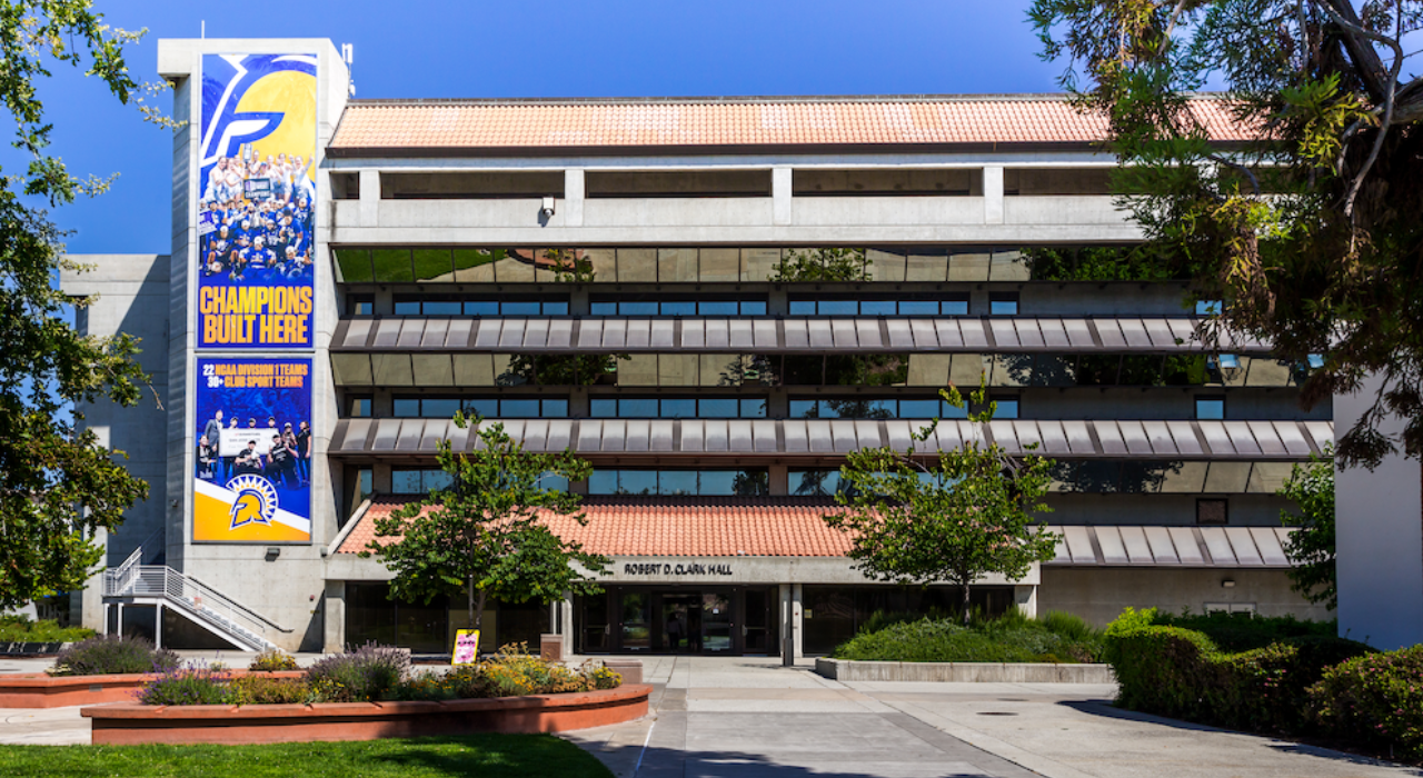 Clark Hall at SJSU.