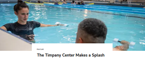 TC Makes a Splash TC Makes a Splash